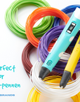 Recarga de filamento - 100m - 10 colores