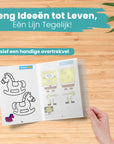 3D Pen Tekenboek XXL - 40 Sjablonen - incl. Overtrekvel